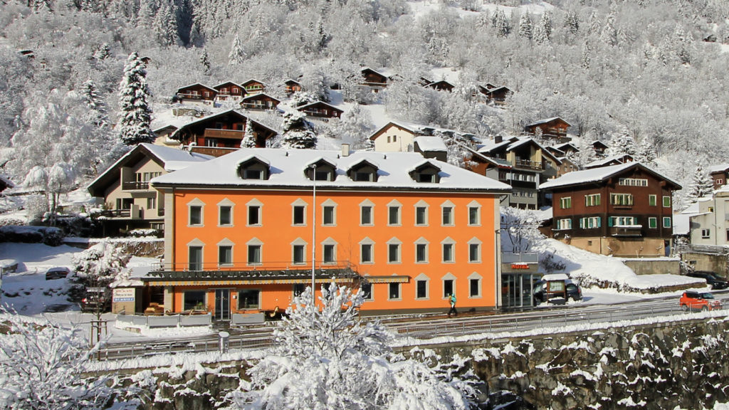 Hotel des Alpes für Skiferien in Fiesch Nähe Aletsch Arena